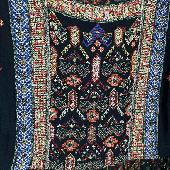 Anthropologie Akemi + Kin Munro Beaded Floral Dress - Picture 4 of 6